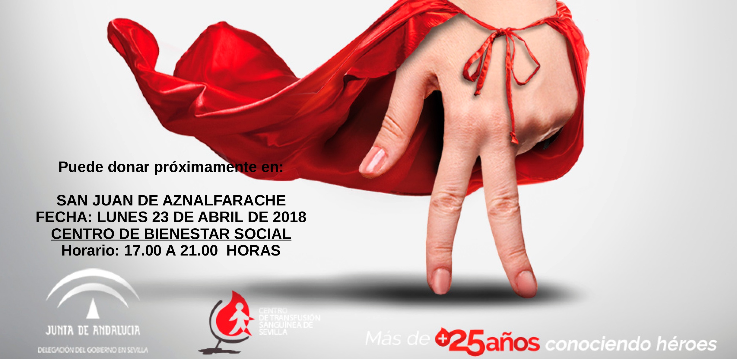 donación sangre abril