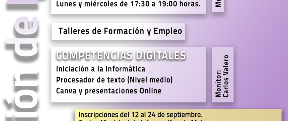 Catel talleres igualdad 24 25