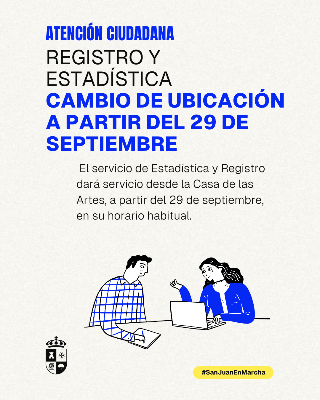 Cambio ubicación registro y estadística