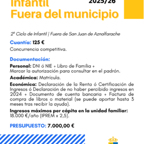 Infografía becas 25 26 2